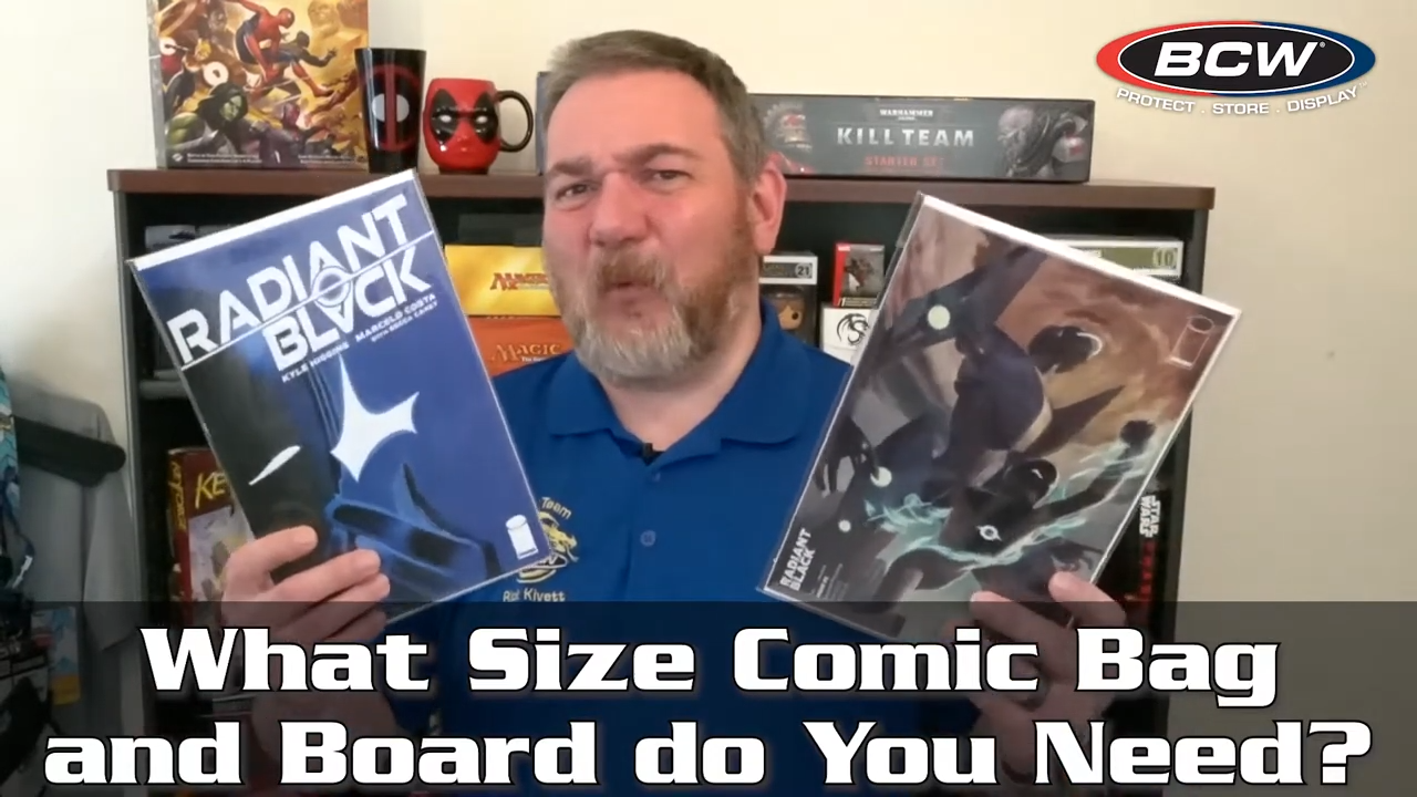 What Size of Bags and Boards Do I Need to Protect my Comic Books?