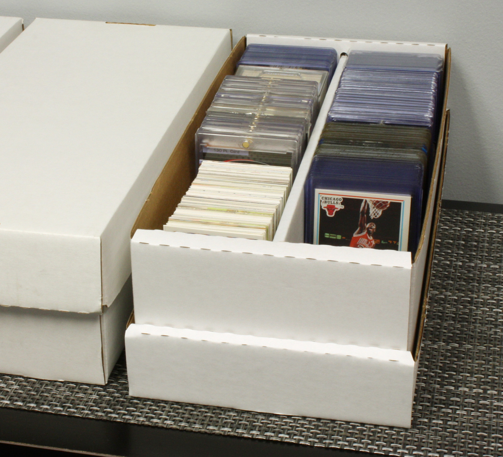 Lot of 40 BCW 25 Count Plastic Baseball Trading Card Slider Boxes 2-piece box