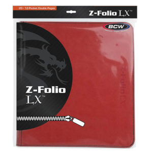 Packaging for 12 pocket Z-Folio