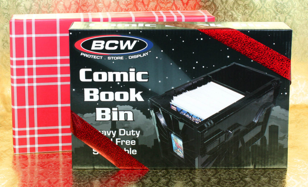 BCW short comic book bin