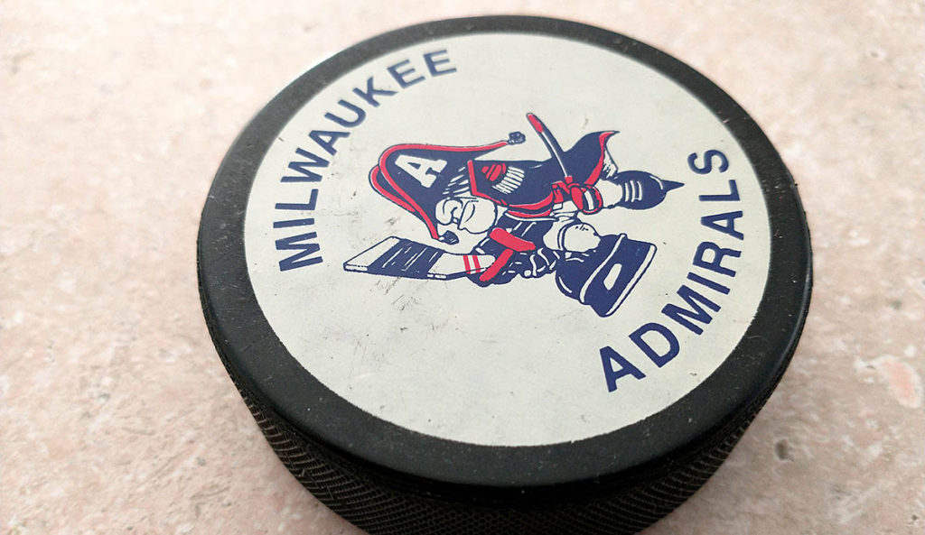 Milwaukee Admirals puck