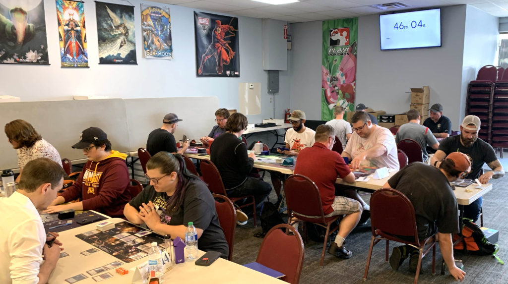 Games of Flesh and Blood in progress