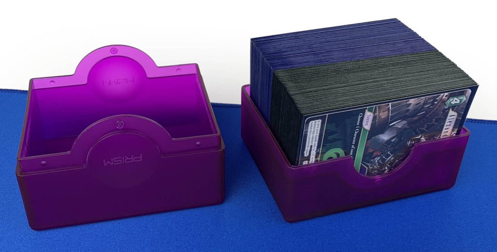 Prism deck case with Final Fantasy decks