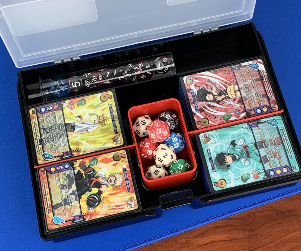 My Hero Academia Cards in Prime X 4 Gaming Box