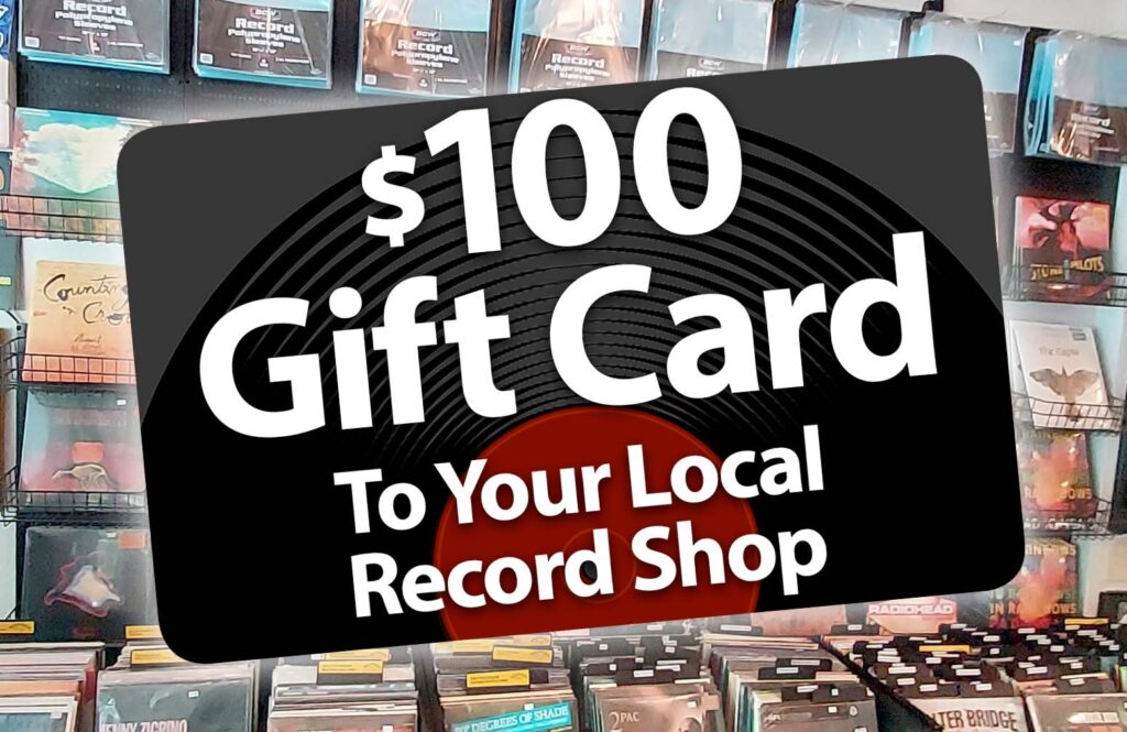 Local record shop gift card