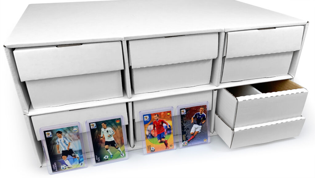 BCW Shoe Box House with Soccer Cards