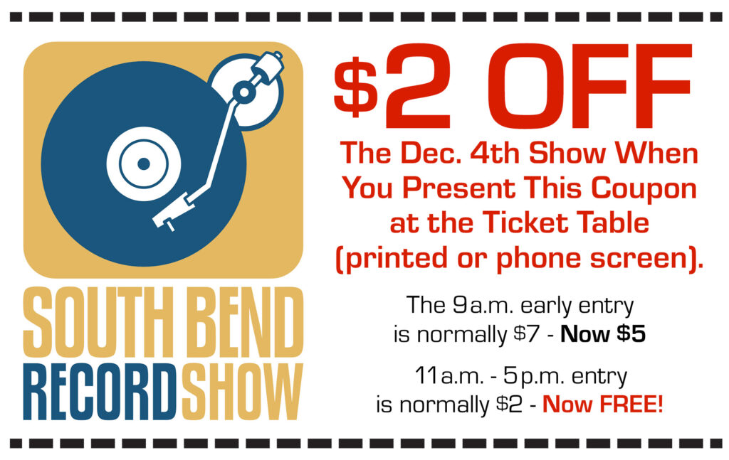 South Bend Record Show Discount