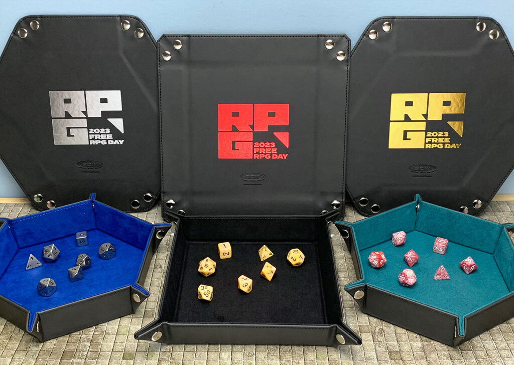 Free RPG Day Dice Trays