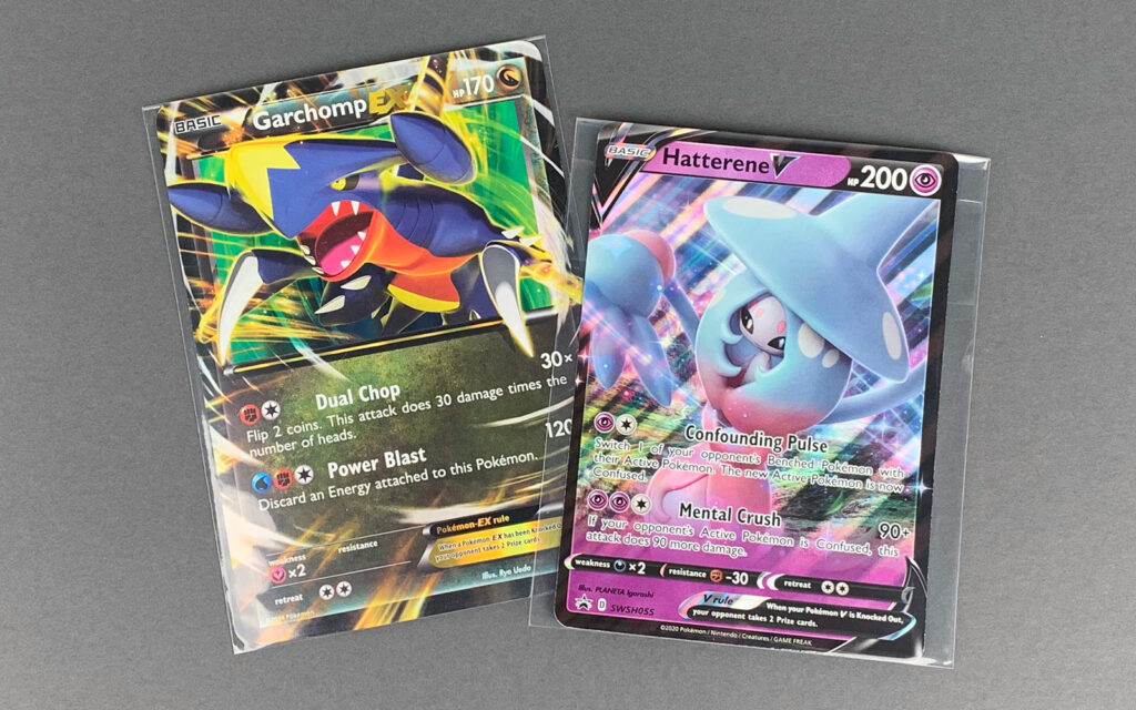 Oversized Pokemon Cards in Bags