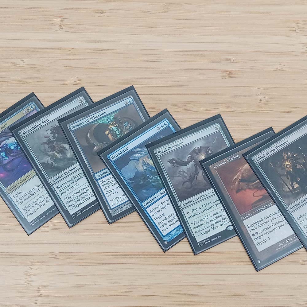 Various Magic the Gathering cards