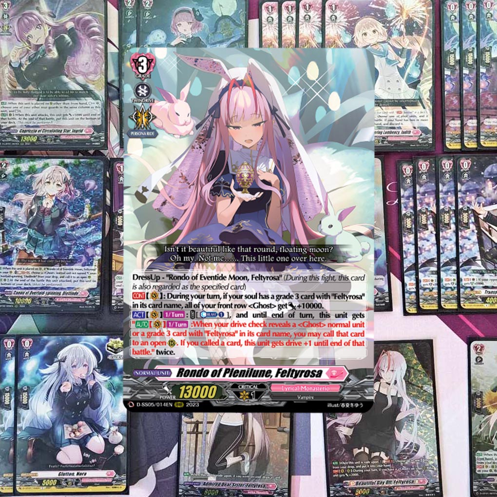Cardfight Vanguard Japanese Card Supplies Top Idol Flores Card Sleeves...