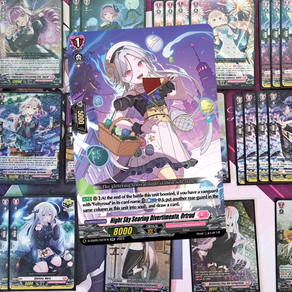 Ortrud card for Cardfight Vanguard