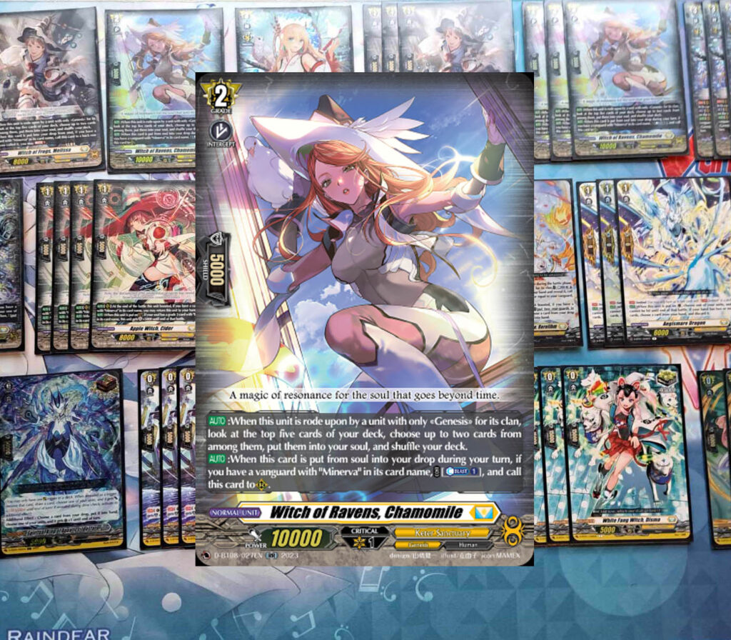 Chamomile card for Cardfight Vanguard