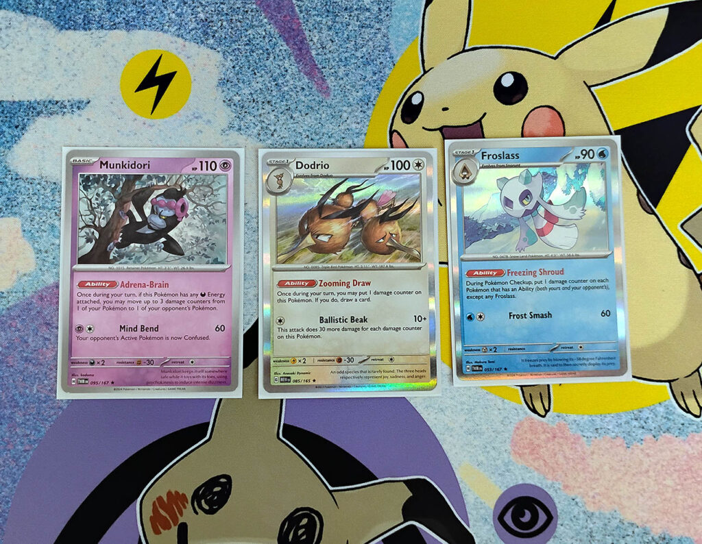 Support Pokemon used in this deck
