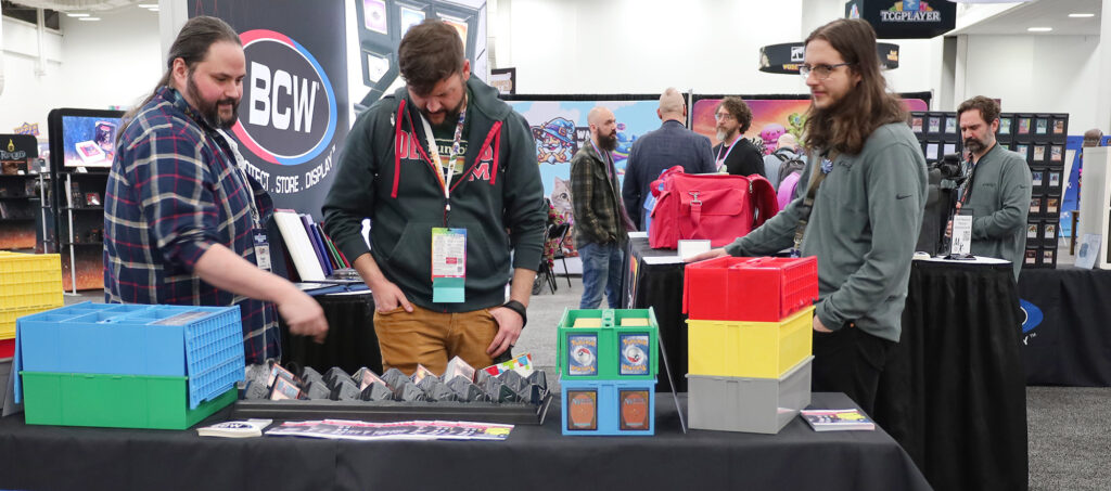 BCW Card Bins at GAMA Expo
