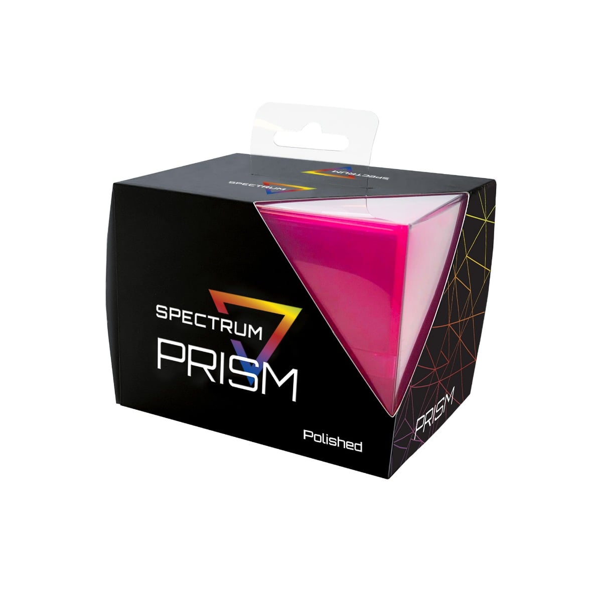Spectrum Fuchsia Prism deck box in package
