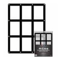 9 Card Screwdown Holder - Black Border