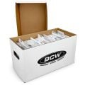 25 CheckOutStore White 7 Vinyl Record 45 RPM Storage Box II