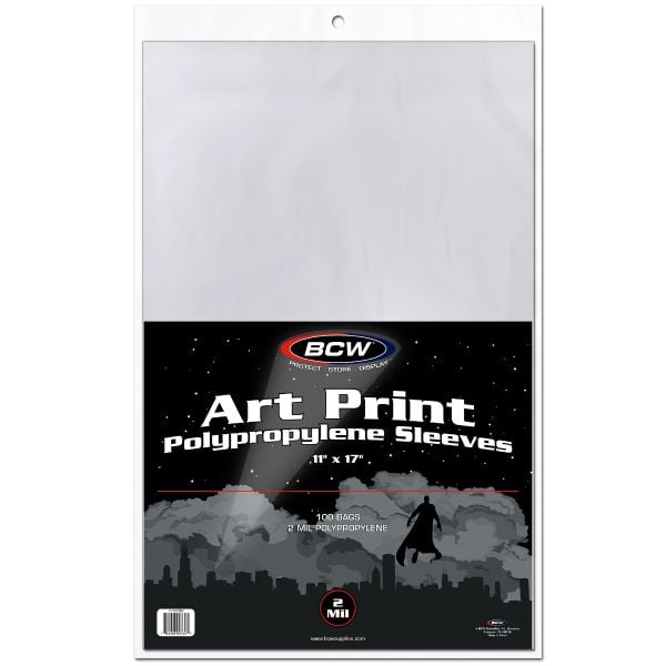 11x17 Plastic Sleeves | Buy 11x17 Print Sleeves for Playbills & Mini Posters - Supplies