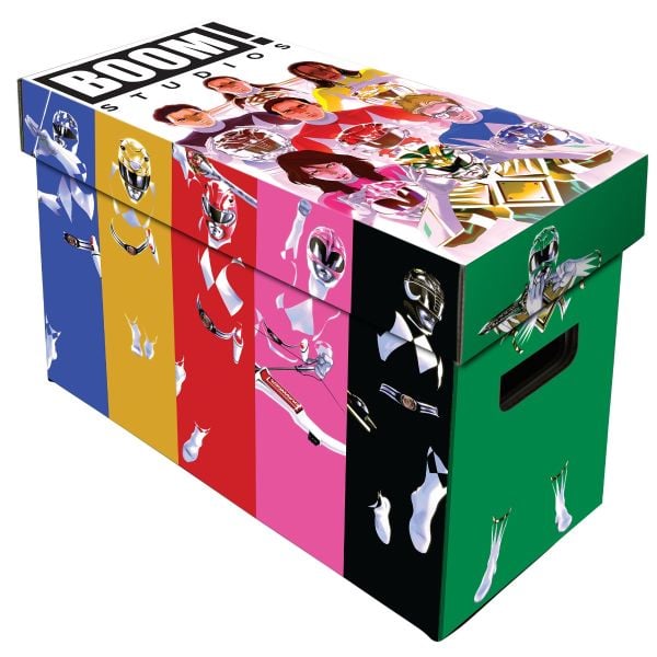6 Stylish Colorful Cardboard Trading Card Storage Box Combo, Card