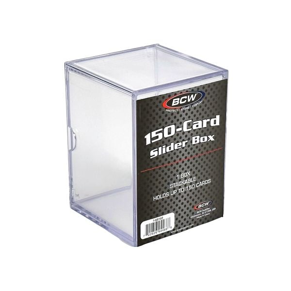 Clear Rigid Plastic Friction Fit Boxes