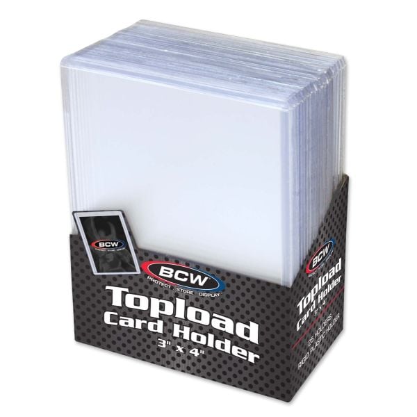 Top-Loader 3x4 Standard Size Trading, Sports, & Gaming Cards