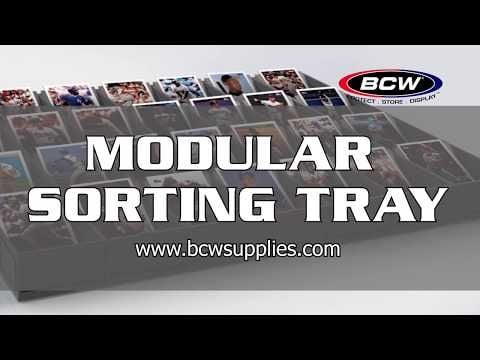 Card Sorting Tray Modular