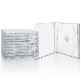 CD JEWEL CASES - DOUBLE TRAY