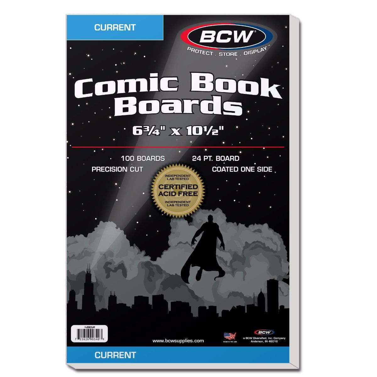 Comic Backing Boards - Current - 6-3/4 x 10-1/2 - Columbia Hobby - Card  Savers, Toploaders, Sleeves and More