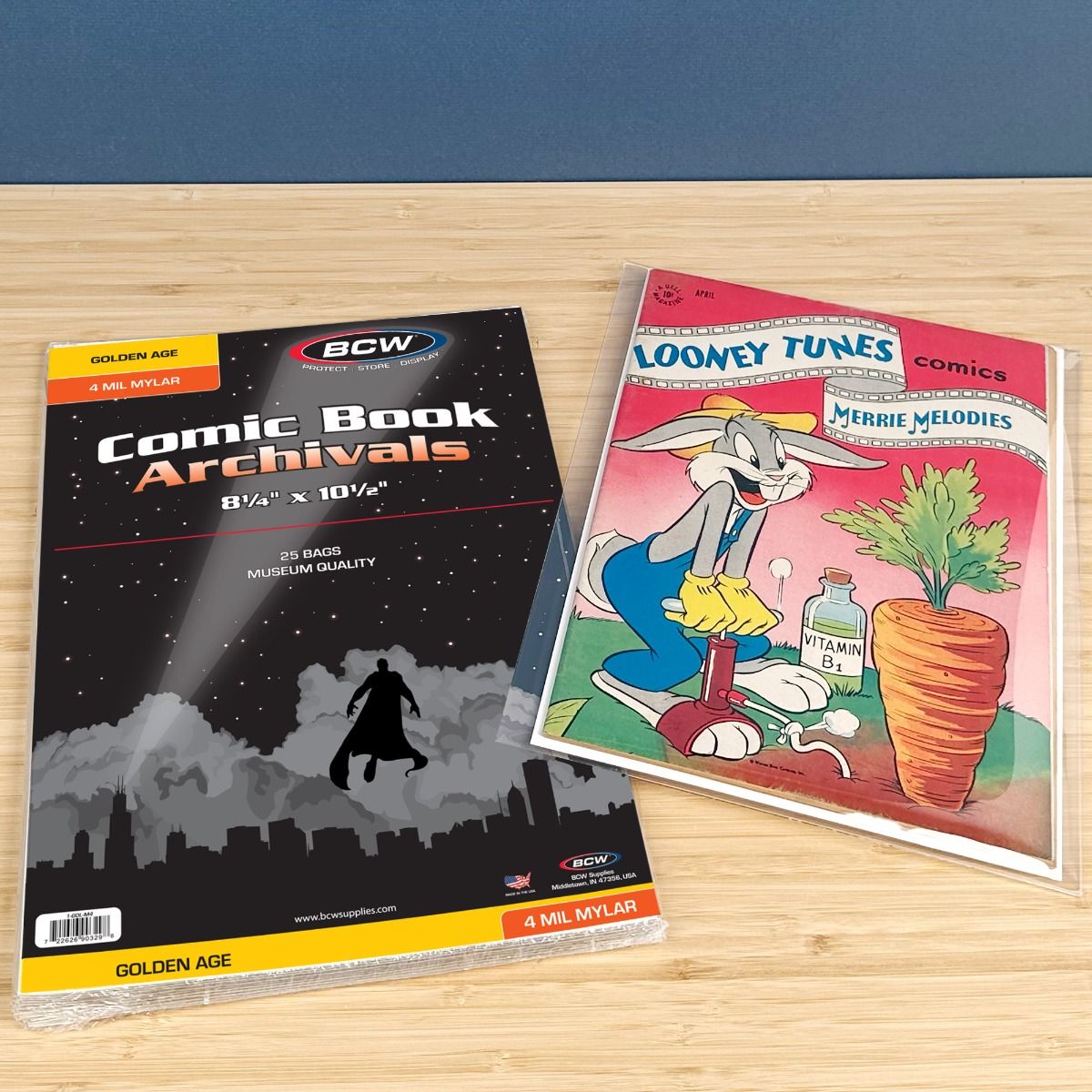 Archival Mylar (Polyester) Comic Book Sleeves