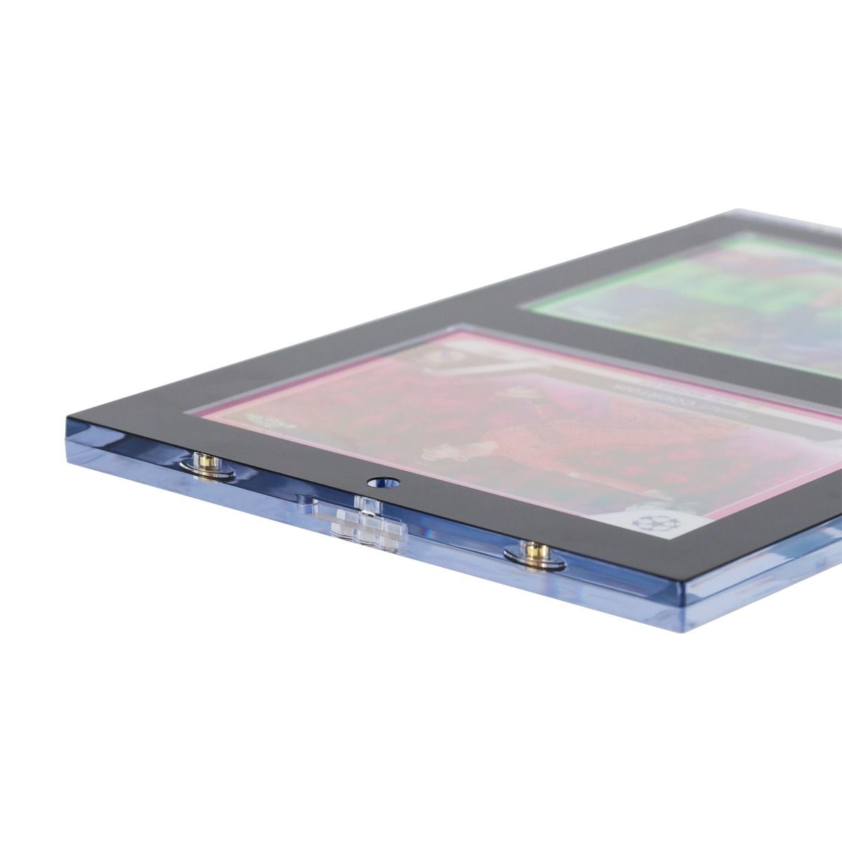 Magnetic 2-Card Holder - 35 PT. - Black Border