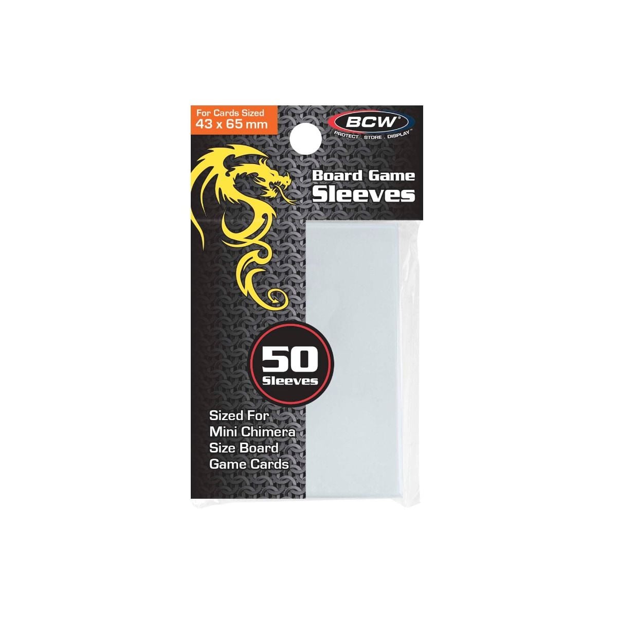 Board Game Sleeves - 43MM x 65MM Board Game Sleeves - 43MM x 65MM