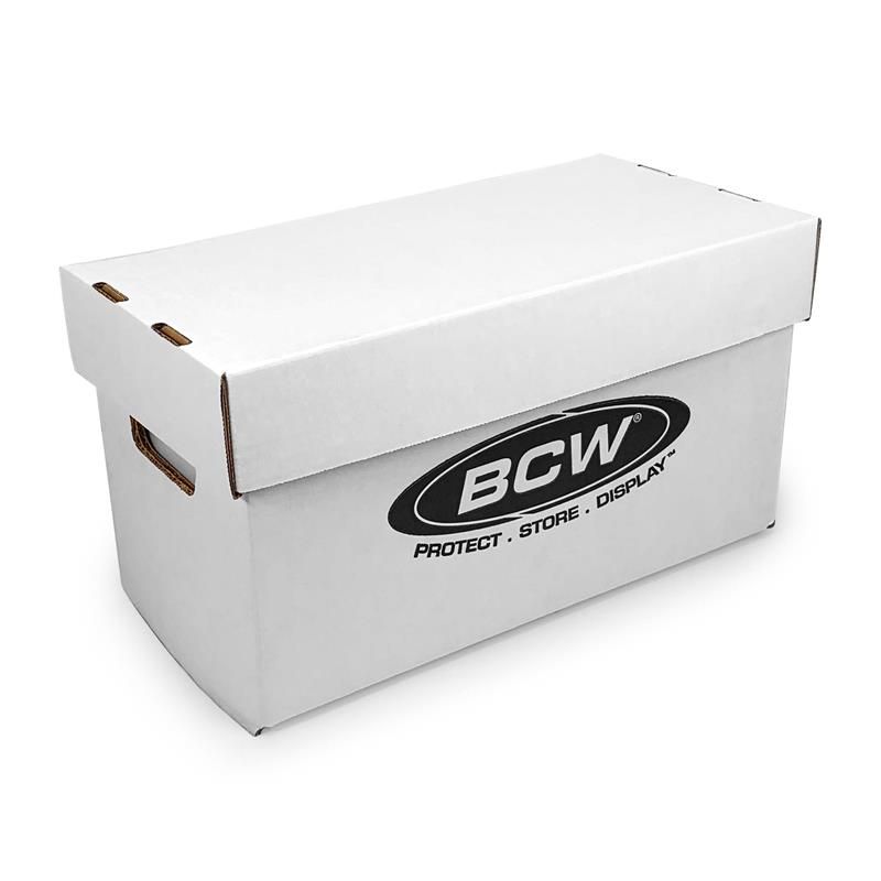 thumbnail image 2 of CheckOutStore White 7-Inch Vinyl Record Storage Box – Holds 45 RPM, Cardboard 2 of 3