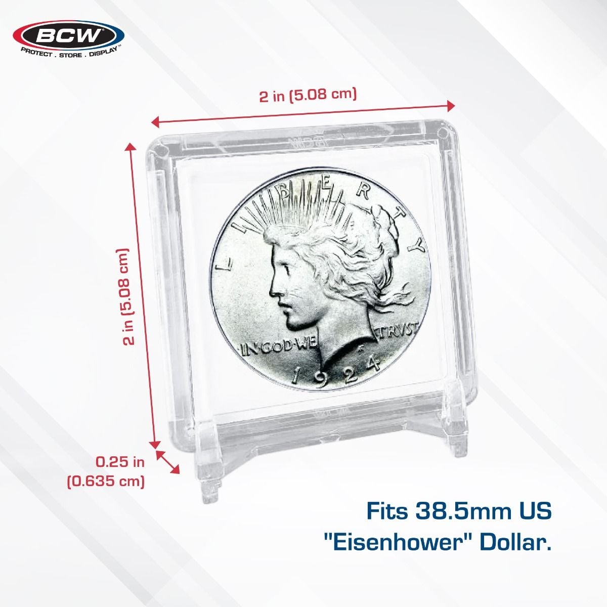 2x2 Coin Snap - Dollar - Black