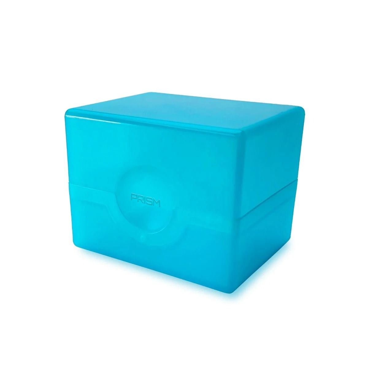 Electric Blue Polished Prism Deck Case