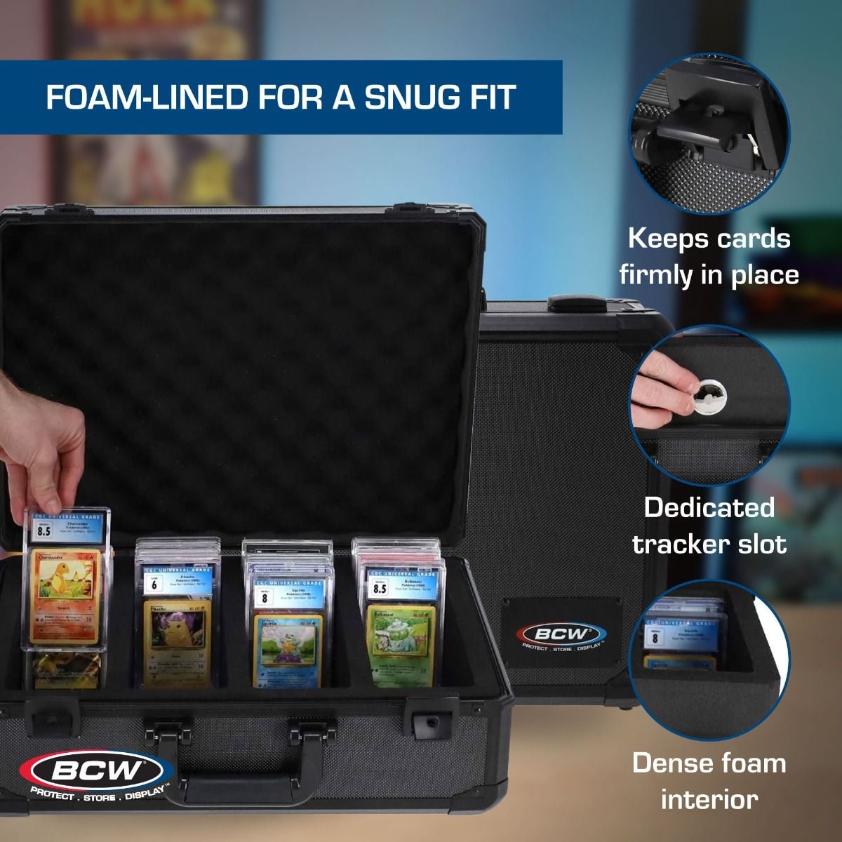 bcw slotted graded card box BCW