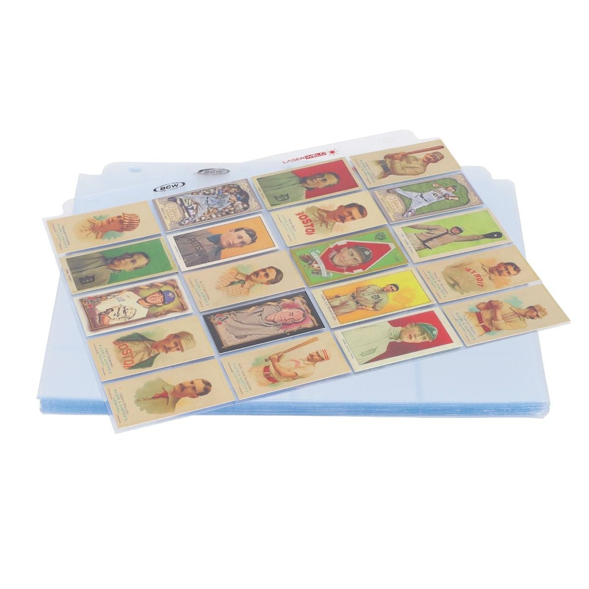 BCW LaserWeld 20-Pocket Tobacco Page (50 CT. Pack)