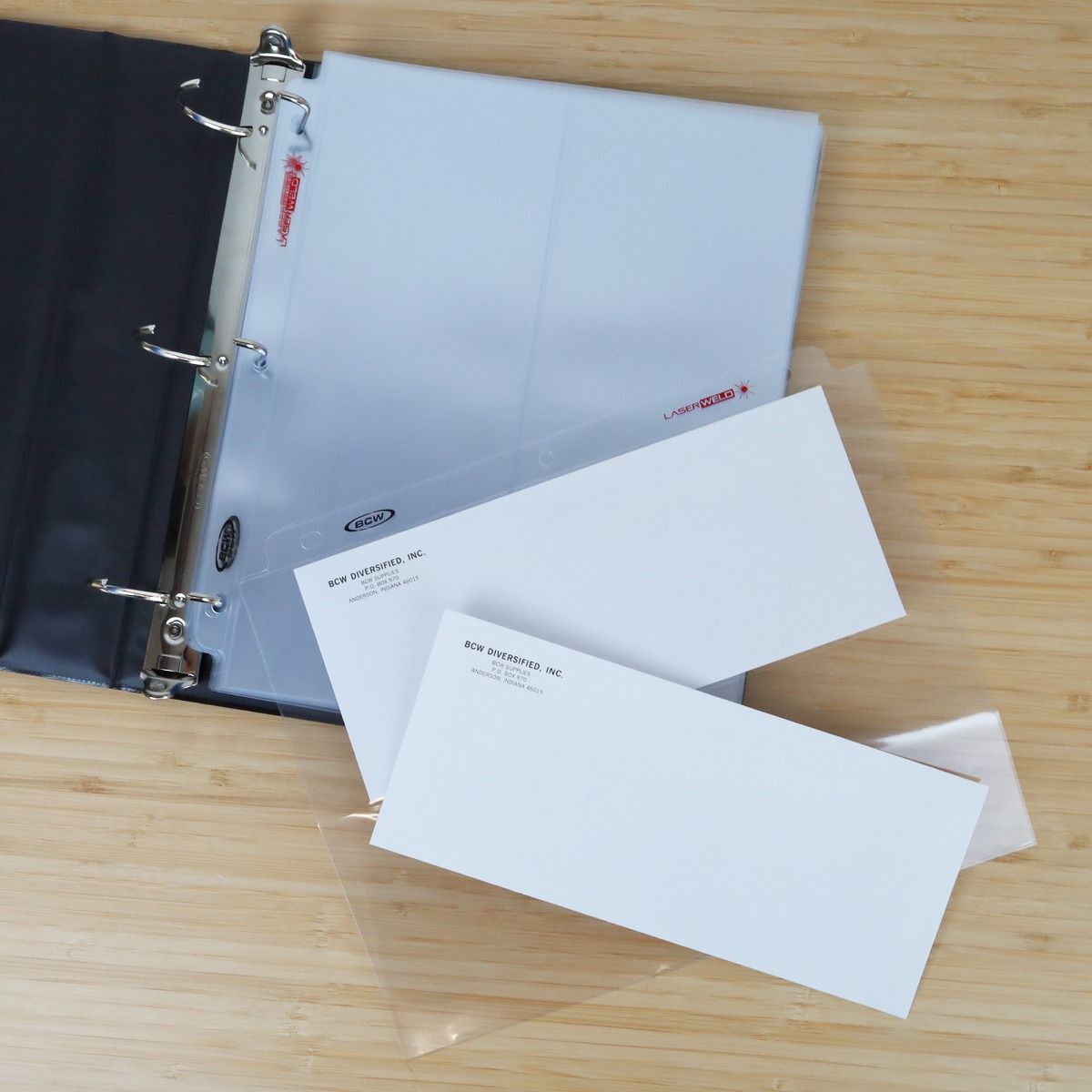 LaserWeld 2-Pocket Envelope Page (50 CT. Pack)