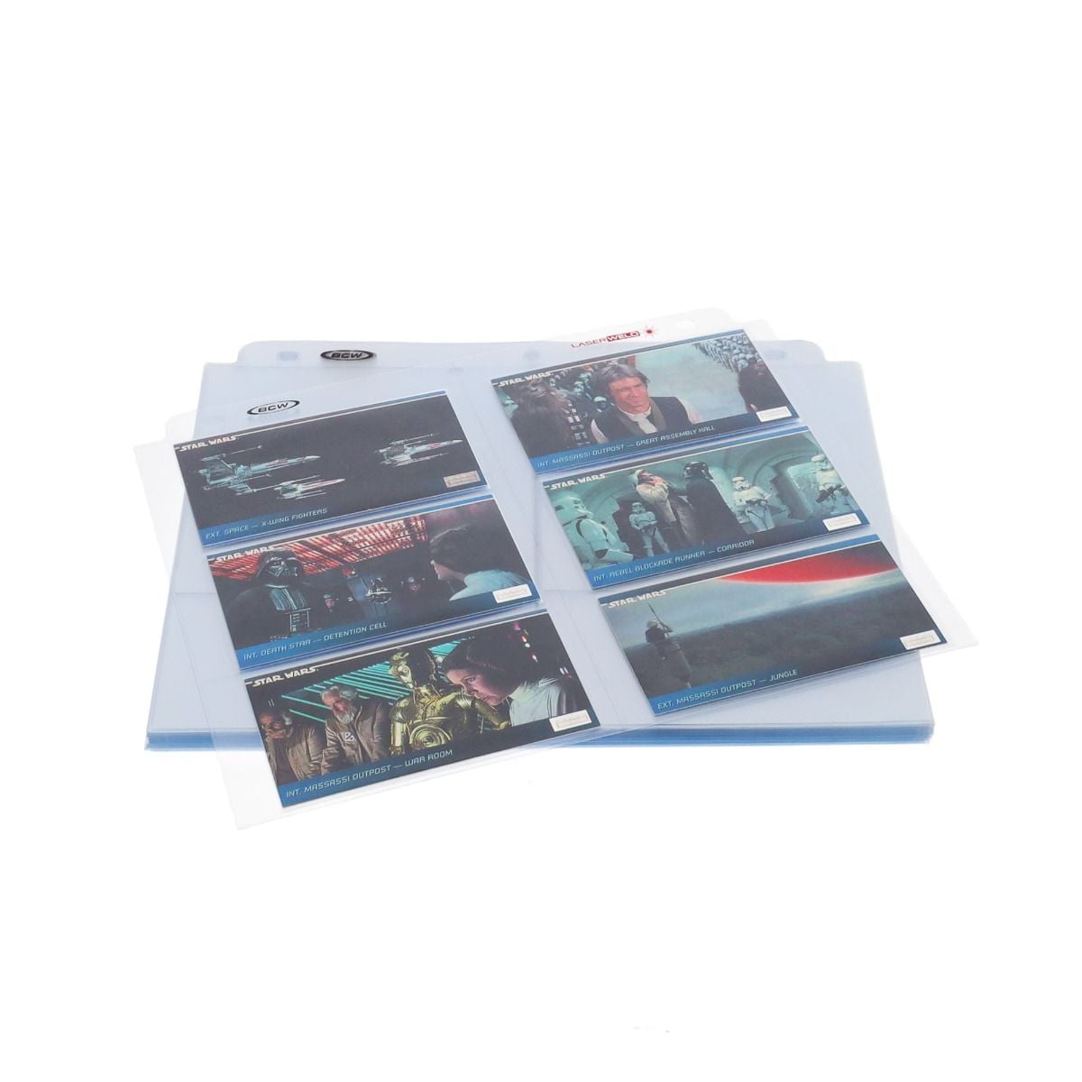 LaserWeld Pages - 6 Pocket - 50ct Pack