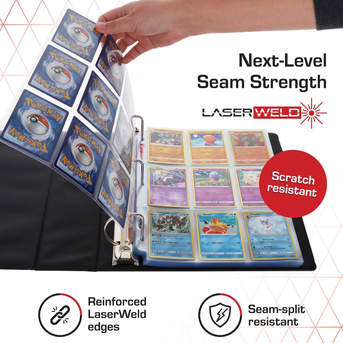 LaserWeld Pages - 9 Pocket - 50 Ct. Pack