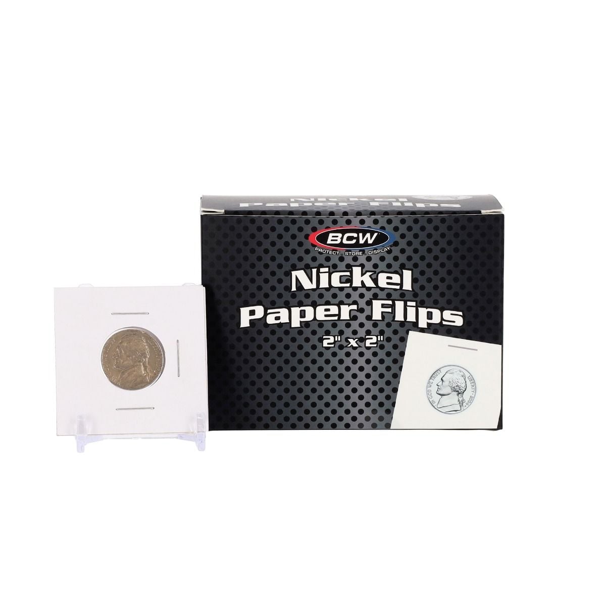 BCW Nickel Coin Flips – Archival Coin Holders for Collectors
