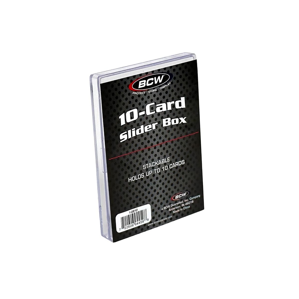 Multifunctional Acrylic Card Storage Box 12x10.5cm Display Card Case Holds 400 Postcards With 2 Compartments For Postcard Photos I.980079284