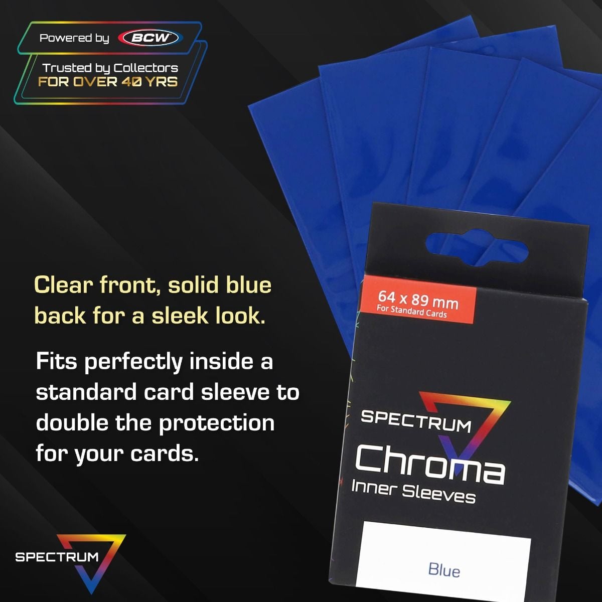 solid card sleeves Inner (BCW) Ultra Pro 60ct Clear Small Deck Protectors keep your cards secure 4 Pocket Page Protector, Trading