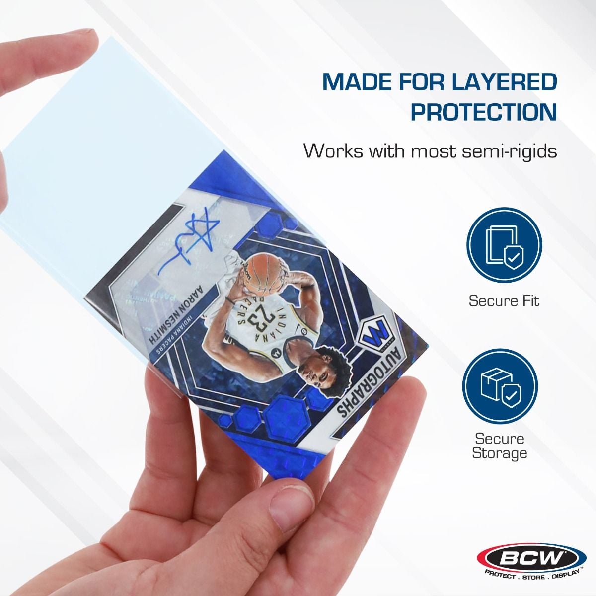 BCW Standard Card Sleeves - Tabbed
