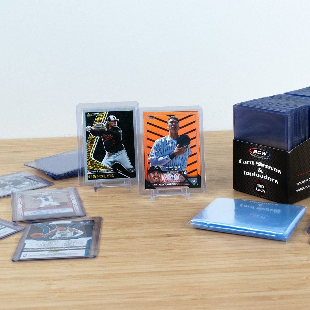 bcw 100 count card toploaders and card sleeves Amazon.com: BCW Card Sleeves and Toploaders for Card Combo | Premium Top  loaders for Cards and Acid-Free Penny Sleeves