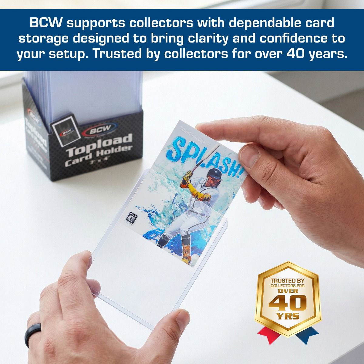 BCW Topload Card Holder 3点セット ローダー 75枚 BCW Topload Card Holder 3点セット ローダー 75枚 【公式通販】