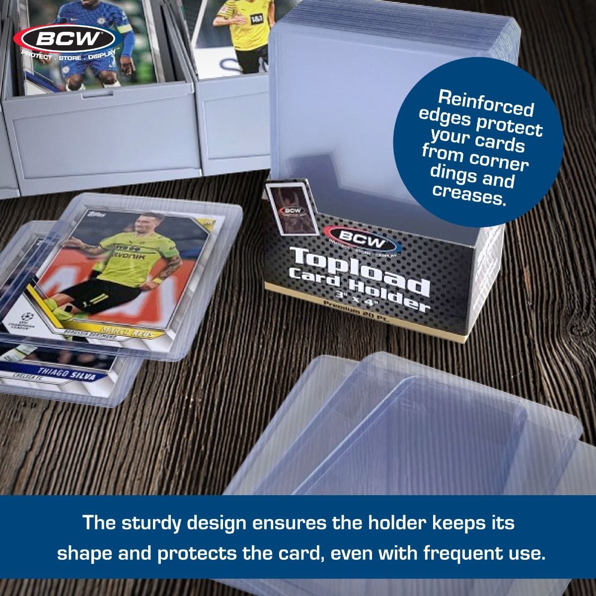 Top Loader Standard 3" X 4" Regular Toploaders & Card Sleeves - Foto 6