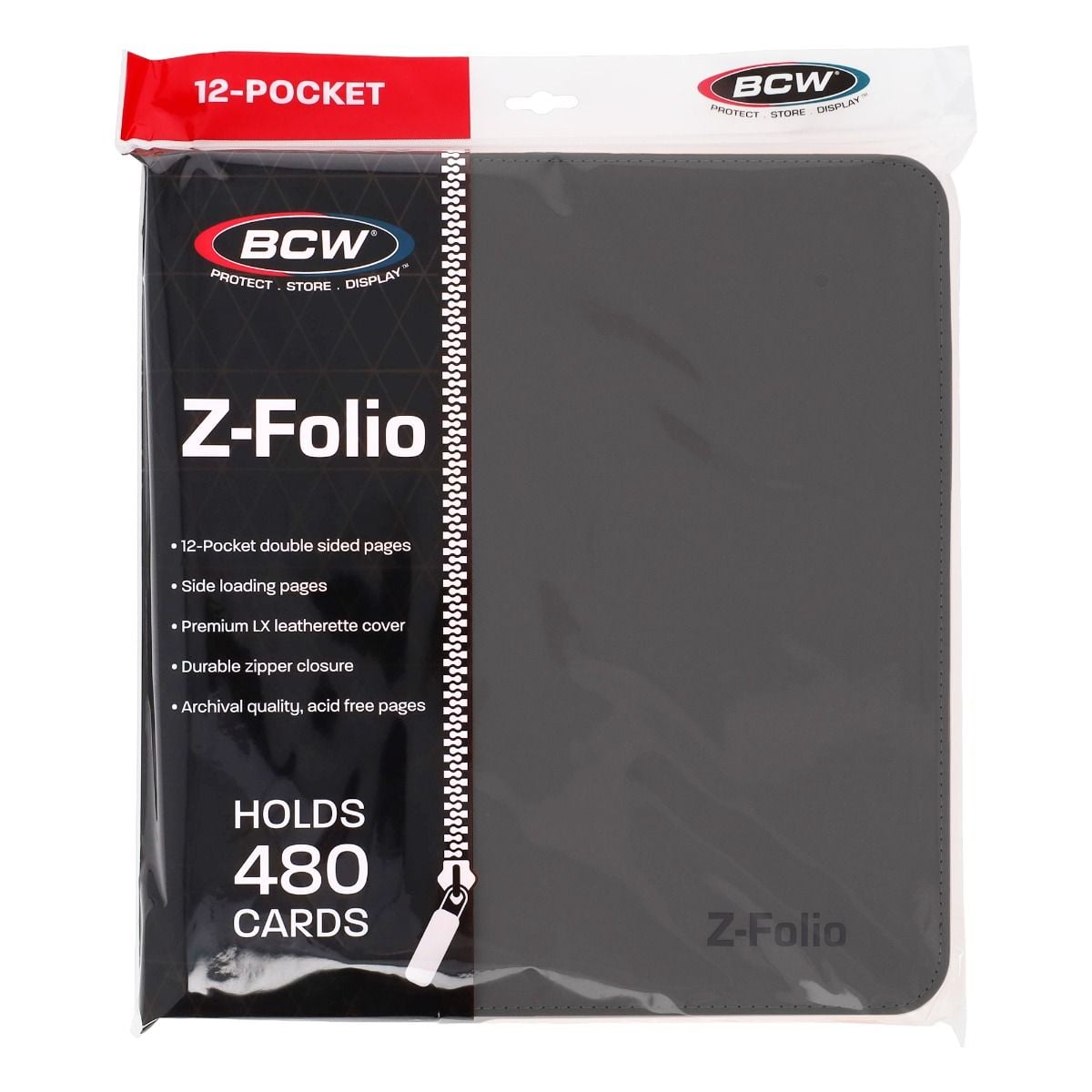Z-Folio 12-Pocket LX Album - Gray