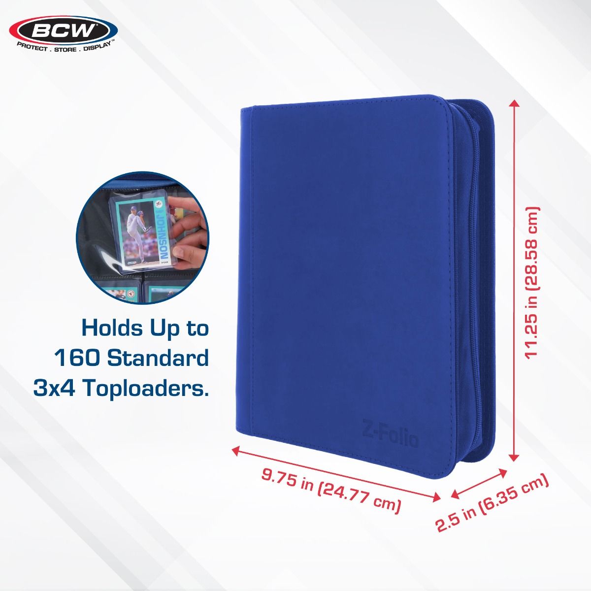 ガルム　ほぼフルオプ Z-Folio 4-Pocket LX Album - Toploaders - Blue