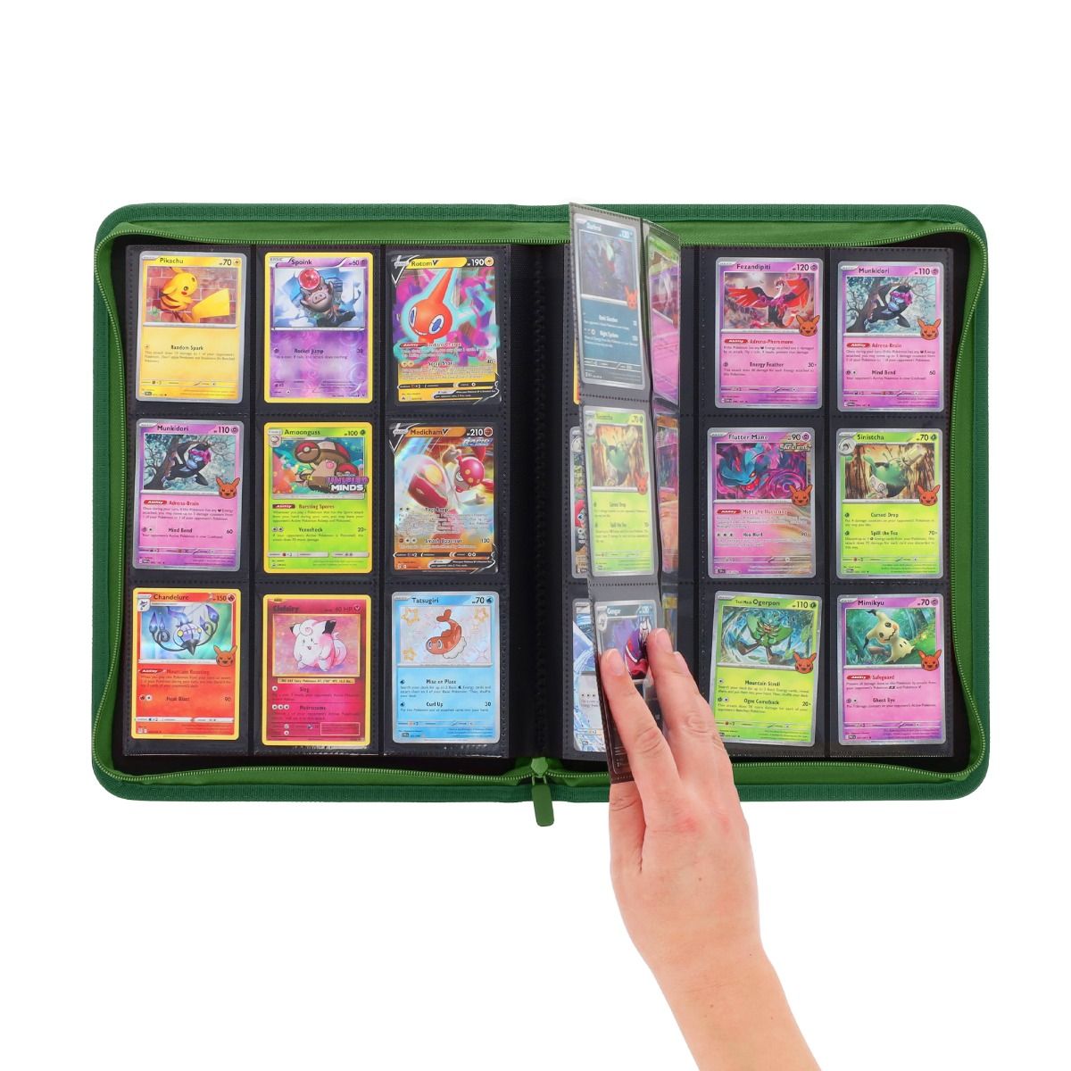 ( ΦωΦ ) Z-Folio 9-Pocket LX Album - Green